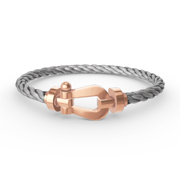 ¡®Aura Jewels¡¯FORCE LARGE HORSESHOE NO DIAMOND BRACELET ROSE GOLD
