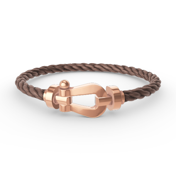 ¡®Aura Jewels¡¯FORCE LARGE HORSESHOE NO DIAMOND BRACELET ROSE GOLD