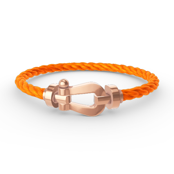 ¡®Aura Jewels¡¯FORCE LARGE HORSESHOE NO DIAMOND BRACELET ROSE GOLD