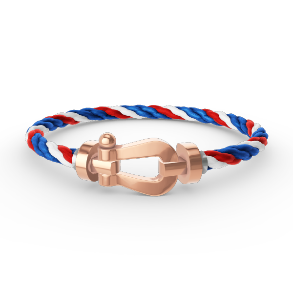 ¡®Aura Jewels¡¯FORCE LARGE HORSESHOE NO DIAMOND BRACELET ROSE GOLD
