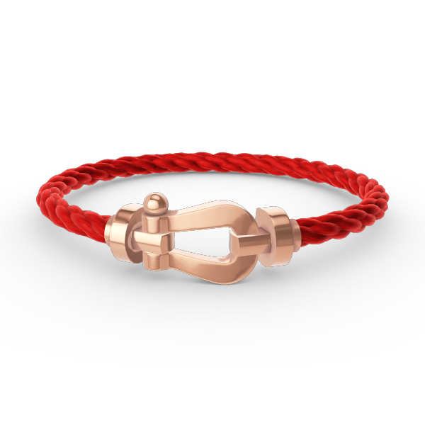 ¡®Aura Jewels¡¯FORCE LARGE HORSESHOE NO DIAMOND BRACELET ROSE GOLD