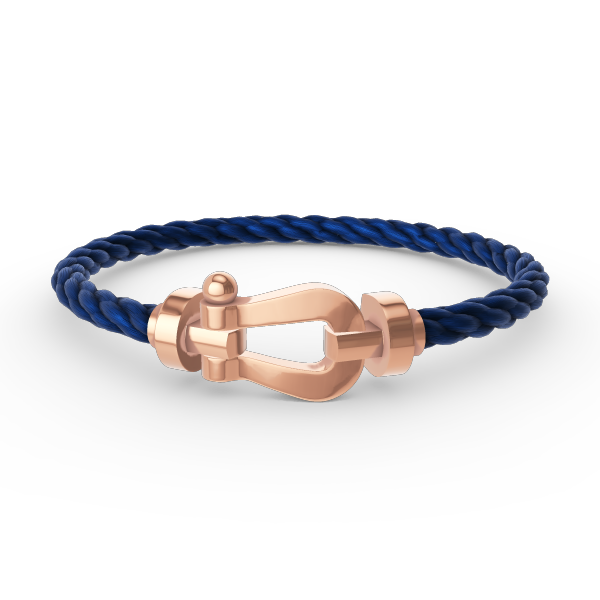 ¡®Aura Jewels¡¯FORCE LARGE HORSESHOE NO DIAMOND BRACELET ROSE GOLD