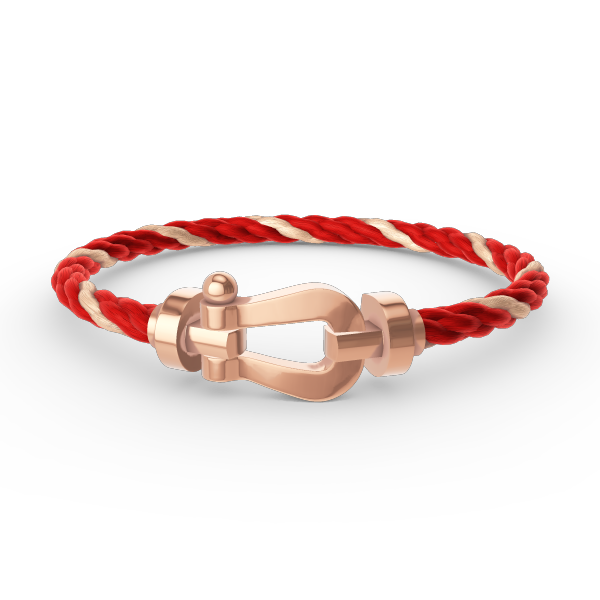 ¡®Aura Jewels¡¯FORCE LARGE HORSESHOE NO DIAMOND BRACELET ROSE GOLD