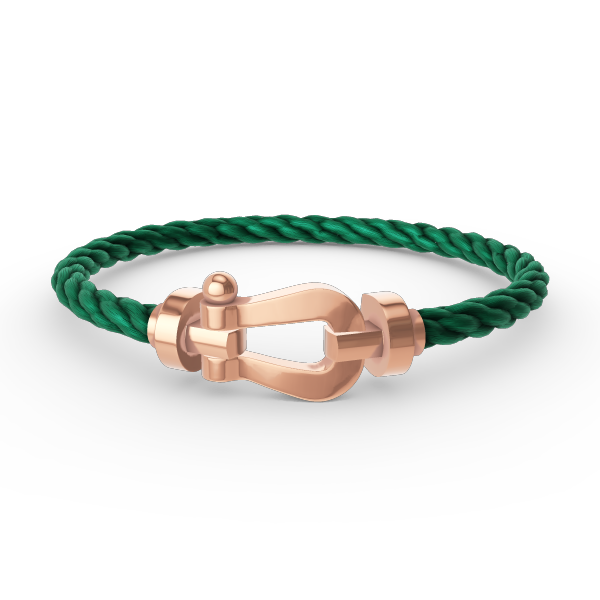 ¡®Aura Jewels¡¯FORCE LARGE HORSESHOE NO DIAMOND BRACELET ROSE GOLD