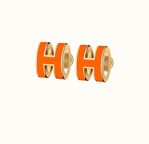 ¡®Aura Jewels¡¯MINI POP H EARRINGS ORANGE