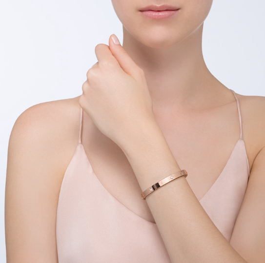 ¡®Aura Jewels¡¯LOVE BRACELET 6.1MM 4 DIAMONDS