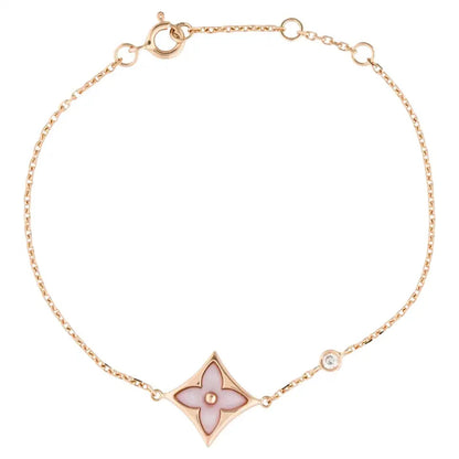 ¡®Aura Jewels¡¯STAR 1 DIAMOND PINK GOLD BRACELET