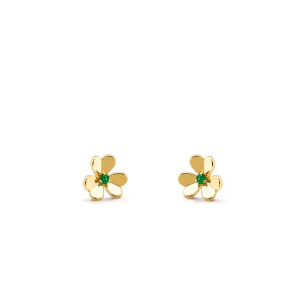 ¡®Aura Jewels¡¯FRIVOLE  FLOWER MALACHITE EARRINGS