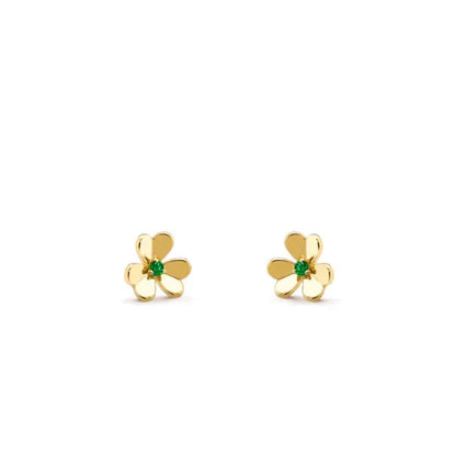 ¡®Aura Jewels¡¯FRIVOLE  FLOWER MALACHITE EARRINGS