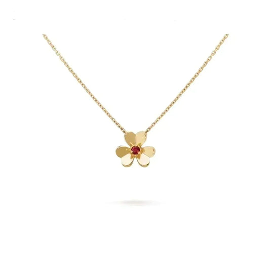 ¡®Aura Jewels¡¯FRIVOLE GOLD FLOWER NECKLACE