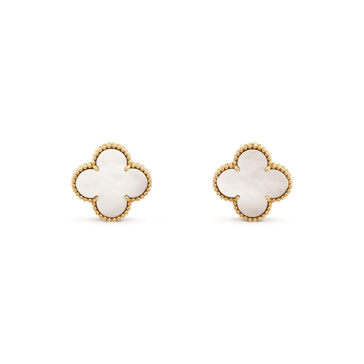¡®Aura Jewels¡¯CLOVER MINI GOLD EARRINGS
