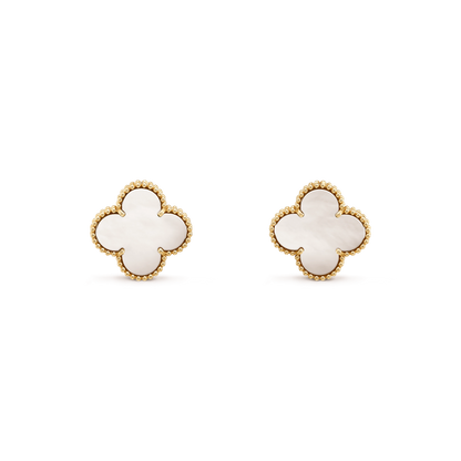 ¡®Aura Jewels¡¯CLOVER MINI GOLD EARRINGS