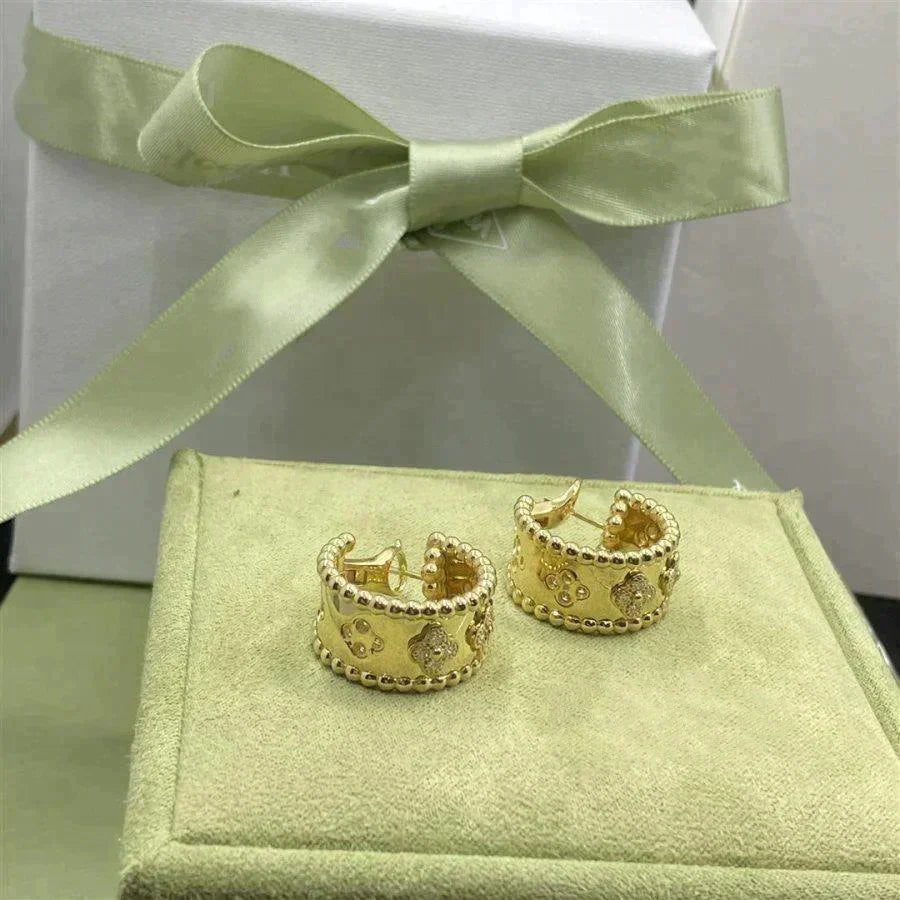 ¡®Aura Jewels¡¯PERLEE DIAMOND EARRINGS