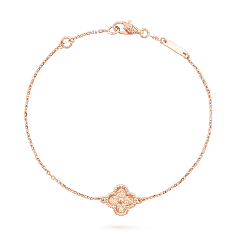 ¡®Aura Jewels¡¯CLOVER SINGLE FLOWER BRACELET