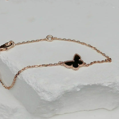 ¡®Aura Jewels¡¯BUTTERFLY ONYX  BUTTERFLY BRACELET