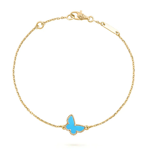 ¡®Aura Jewels¡¯BUTTERFLY TURQUOISE BUTTERFLY BRACELET