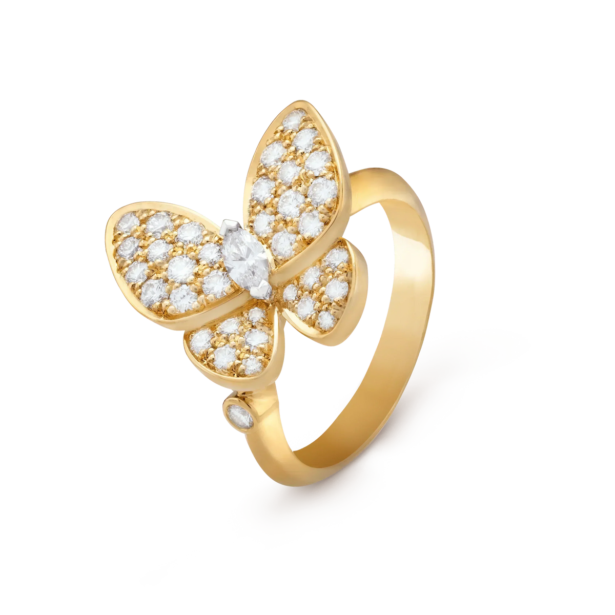 ¡®Aura Jewels¡¯BUTTERFLY DIAMOND RING
