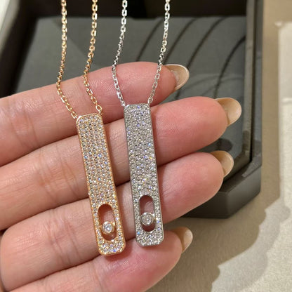 [Aura Jewels]MY FIRST DIAMOND PAVED NECKLACE
