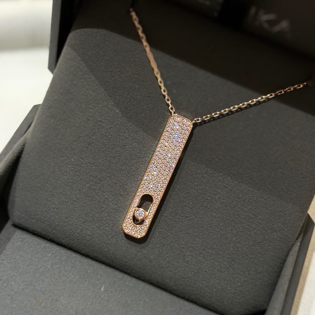 [Aura Jewels]MY FIRST DIAMOND PAVED NECKLACE