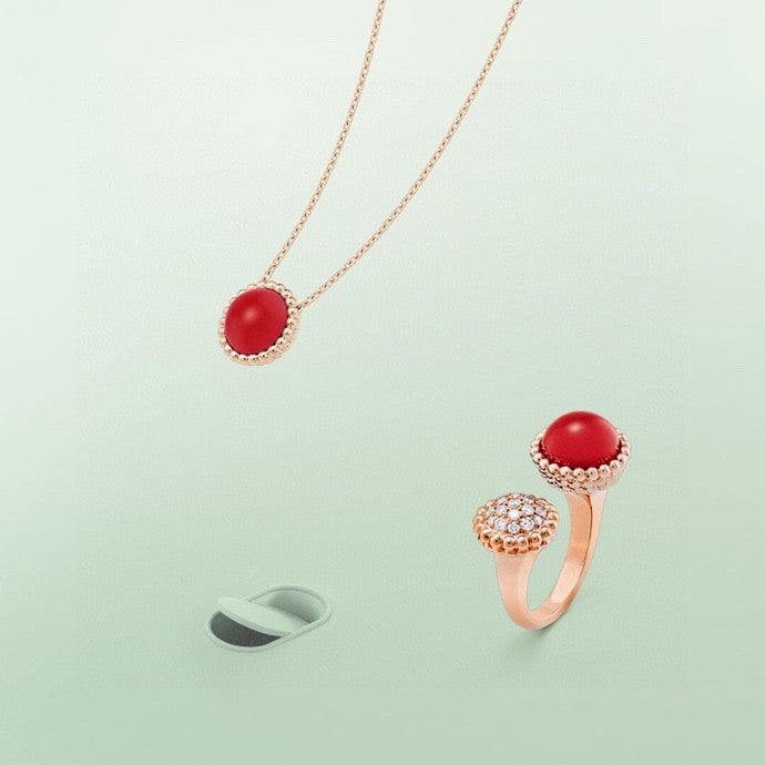¡®Aura Jewels¡¯PERLEE COULEURS DIAMOND ROSE GOLD BETWEEN THE FINGER RING