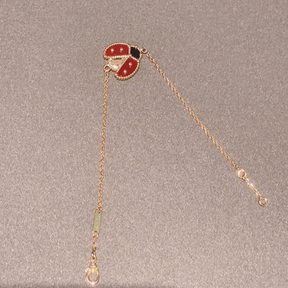 ¡®Aura Jewels¡¯LUCKY SPRING 1 MOTIF PINK GOLD BRACELET