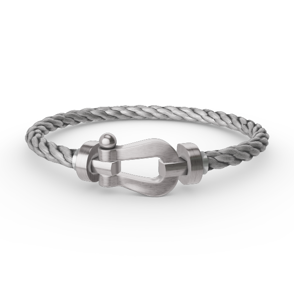 ¡®Aura Jewels¡¯FORCE LARGE HORSESHOE NO DIAMOND BRACELET SILVER