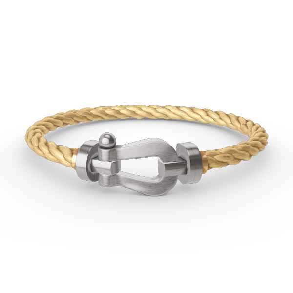 ¡®Aura Jewels¡¯FORCE LARGE HORSESHOE NO DIAMOND BRACELET SILVER