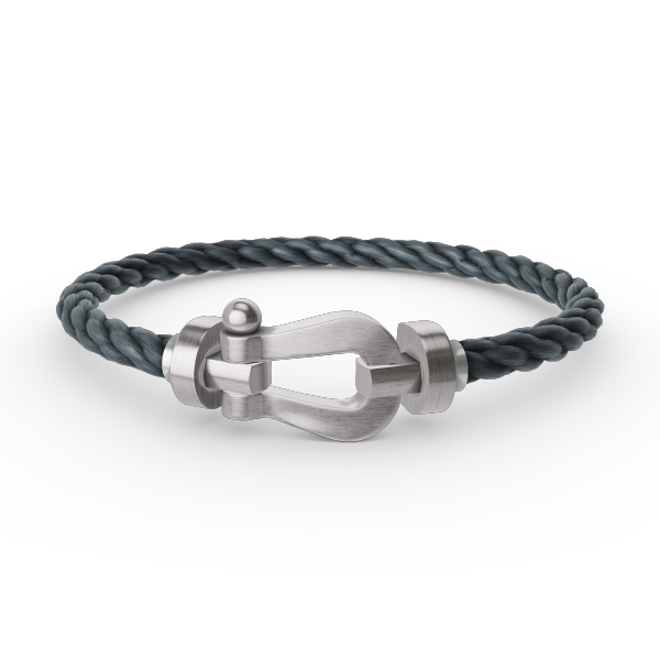 ¡®Aura Jewels¡¯FORCE LARGE HORSESHOE NO DIAMOND BRACELET SILVER