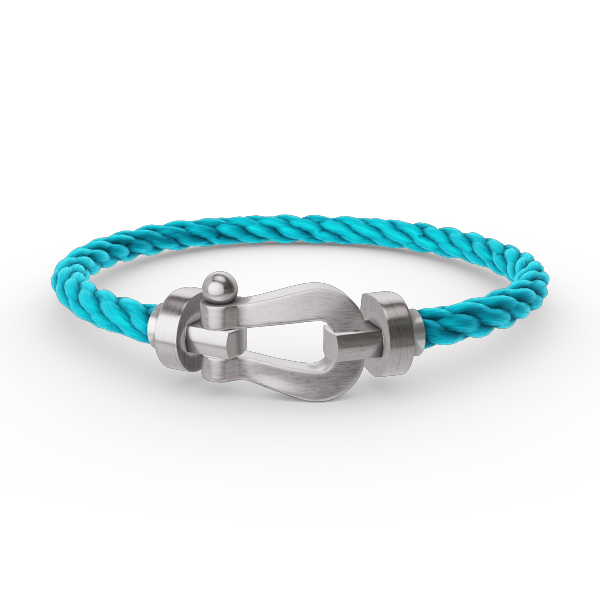 ¡®Aura Jewels¡¯FORCE LARGE HORSESHOE NO DIAMOND BRACELET SILVER
