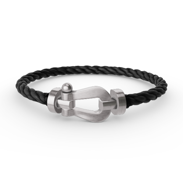¡®Aura Jewels¡¯FORCE LARGE HORSESHOE NO DIAMOND BRACELET SILVER