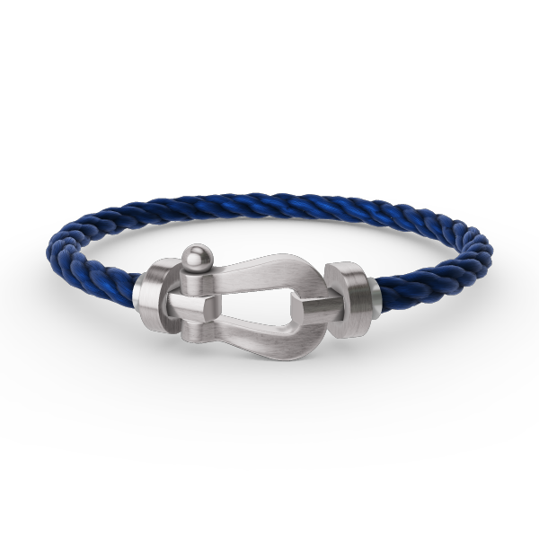 ¡®Aura Jewels¡¯FORCE LARGE HORSESHOE NO DIAMOND BRACELET SILVER