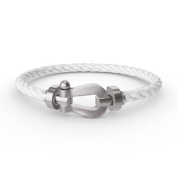 ¡®Aura Jewels¡¯FORCE LARGE HORSESHOE NO DIAMOND BRACELET SILVER