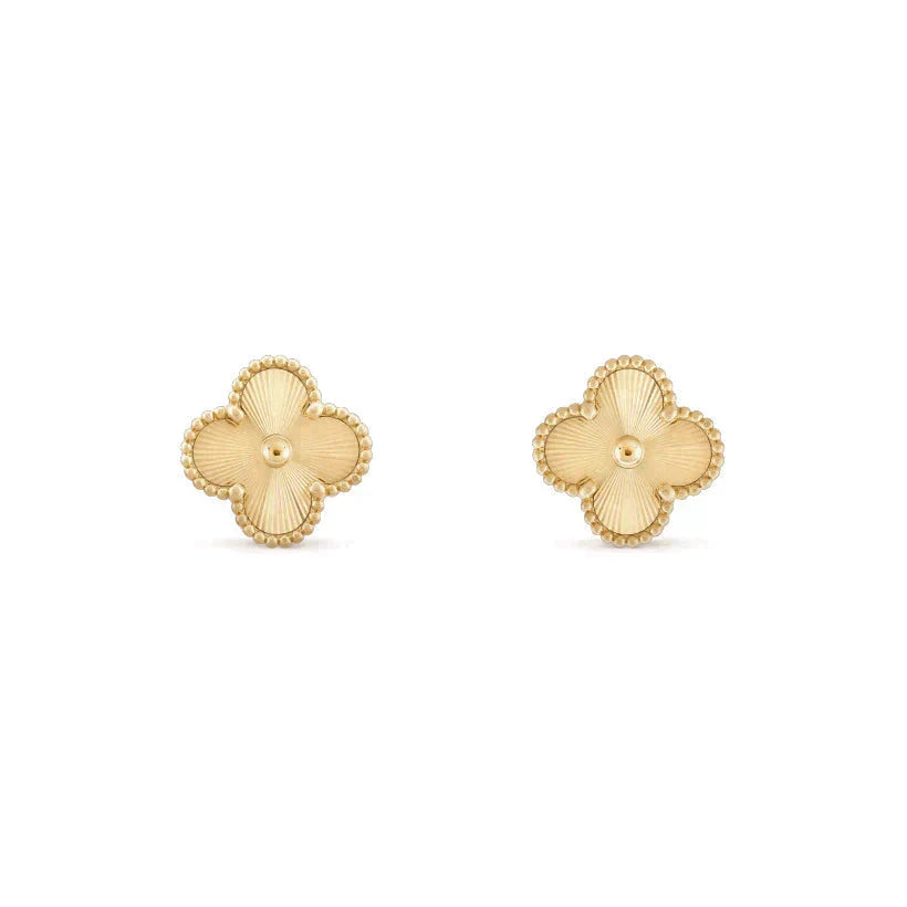 ¡®Aura Jewels¡¯CLOVER MEDIUM 1 MOTIFS LASER EARRINGS