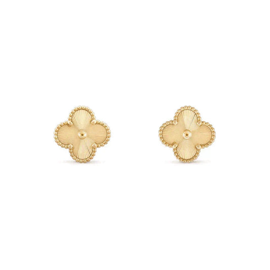 ¡®Aura Jewels¡¯CLOVER MEDIUM 1 MOTIFS LASER EARRINGS
