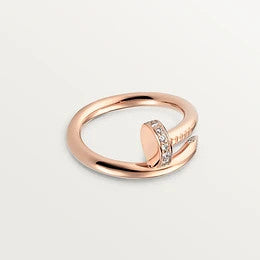 ¡®Aura Jewels¡¯JUSTE RING 2.65MM PINK GOLD DIAMOND