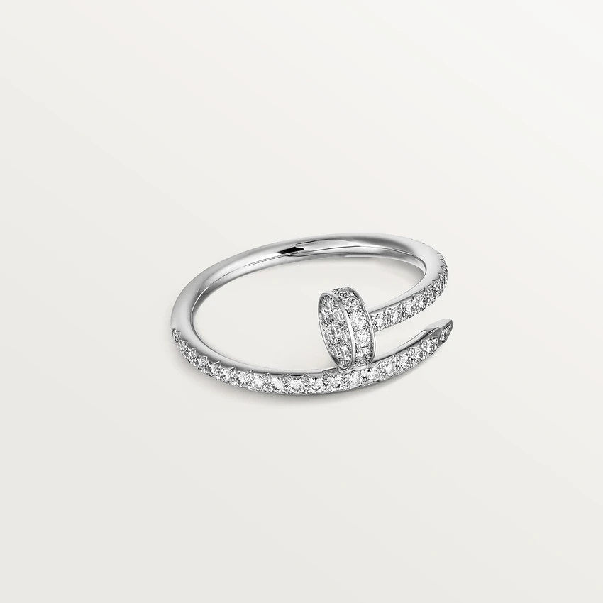¡®Aura Jewels¡¯JUSTE RING 1.8MM SILVER DIAMONDS